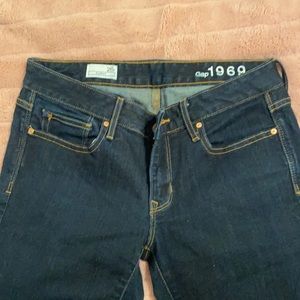 Gap Dark wash, curvy boot cut jeans